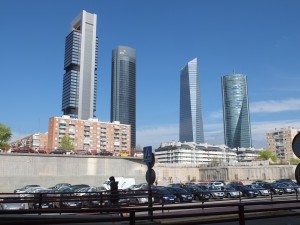Bürohochhäuser in Madrid