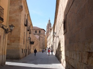 Calle Compañía in Salamanca